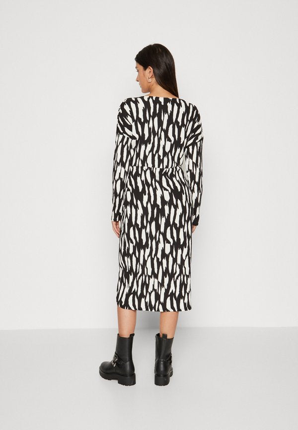 VILA VILAYA ILA MID CALF DRESS