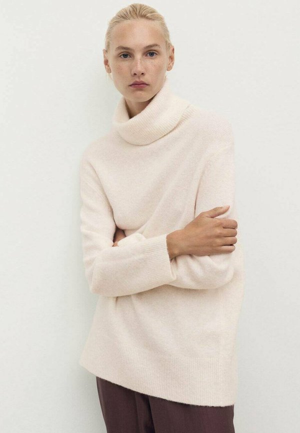 Mango TURTLENECK  - Jumper - off-white