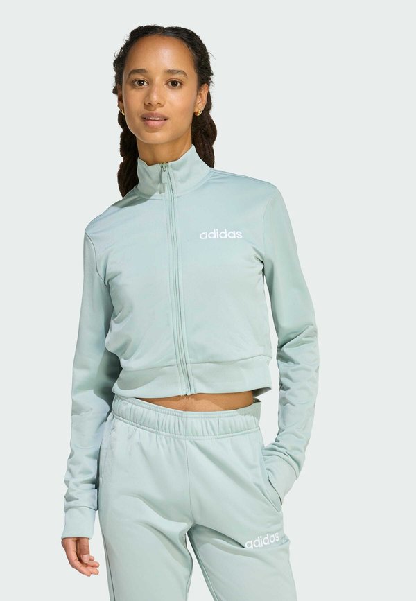 adidas Sportswear SET - Tracksuit - sage