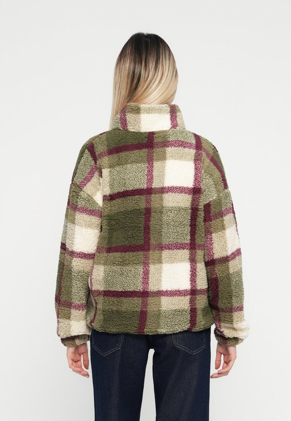 Noisy May NMLUCA L/S CHECK SOFT FLEECE JRS