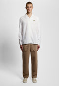 Lyle & Scott CHECK LONG SLEEVE REVERE COLLAR