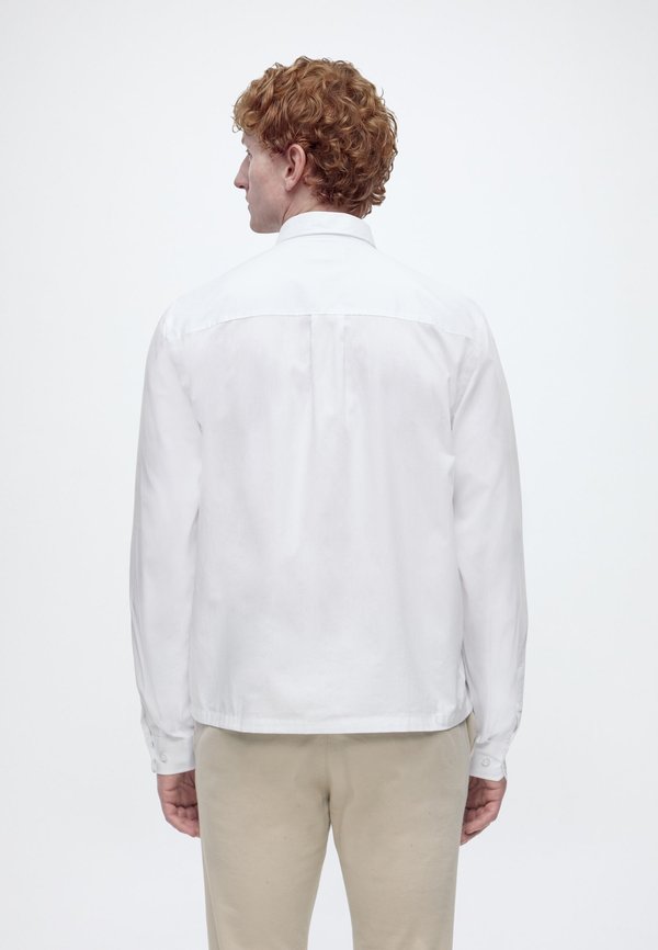 Lindbergh FINE OXFORD CROPPED SHIRT L/S