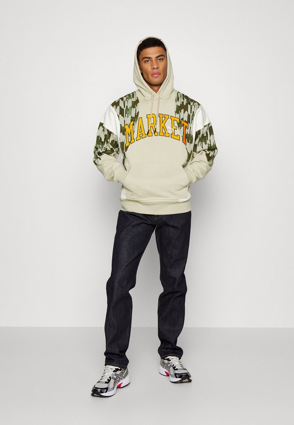Puma MARKET RELAXED HOODIE UNISEX - Hoodie - putty