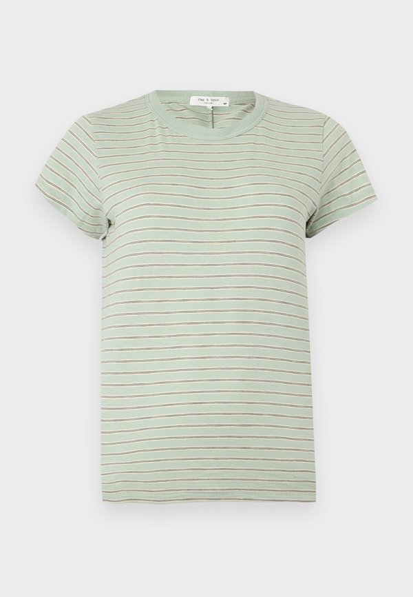 rag & bone THE SLUB STRIPED TEE