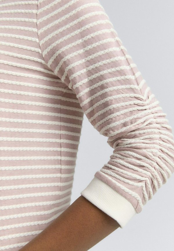 TOM TAILOR DENIM STRIPED JACQUARD