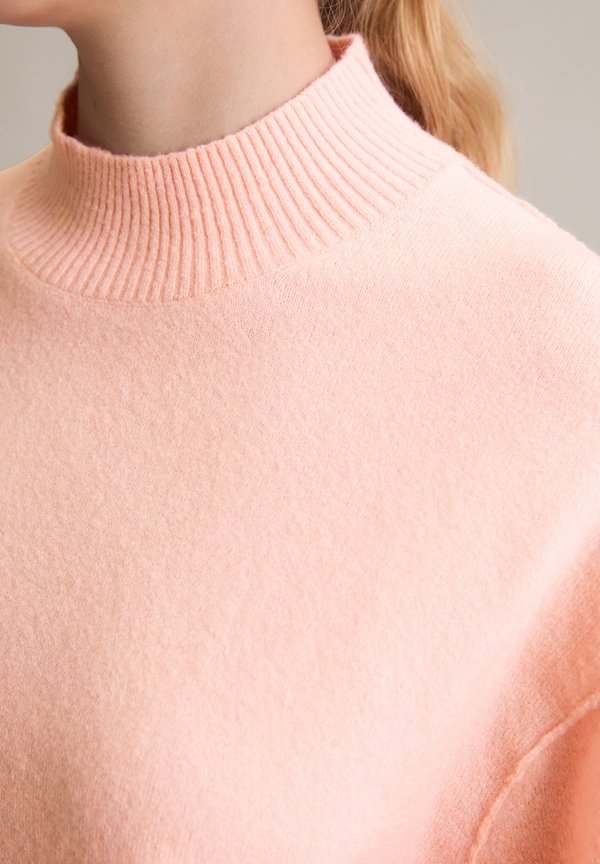 Marc O'Polo DENIM KNIT PULLOVER, LONGSLEEVE, MOCK NECK
