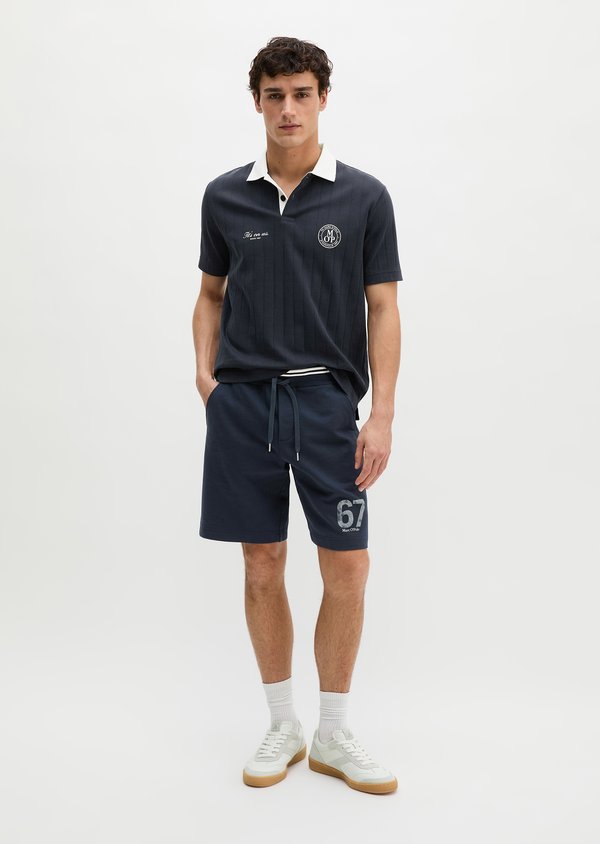 Marc O'Polo MOP CLUB '67 FOOTBALL TRICOT POLO, RIB