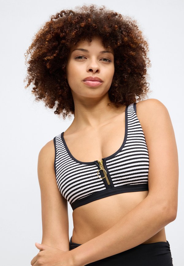 Seafolly CLUBHOUSE ZIP FRONT TANK