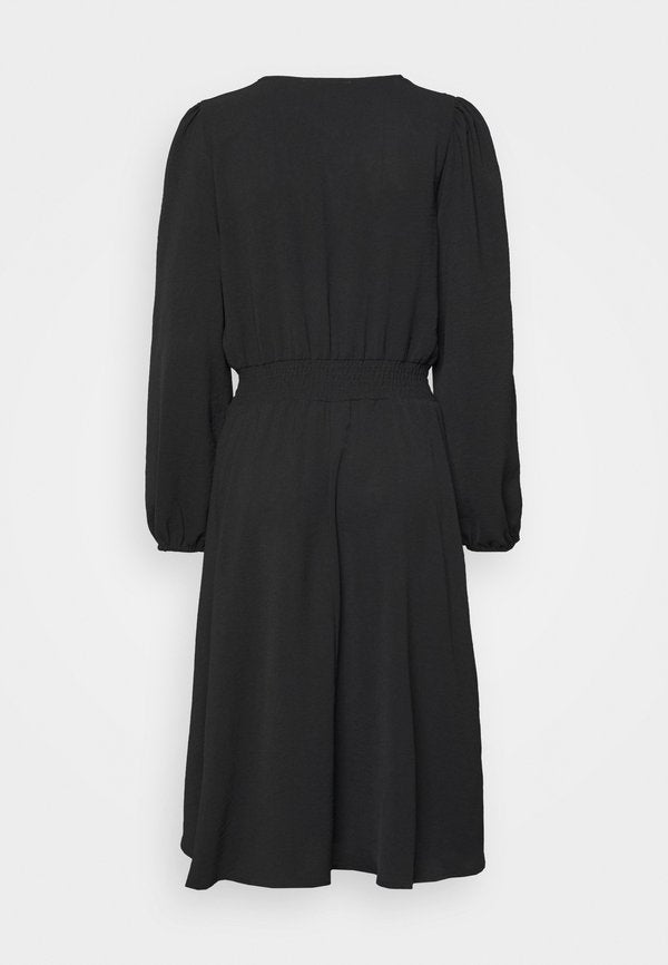 ONLY ONLMETTE V NECK SMOCK DRESS