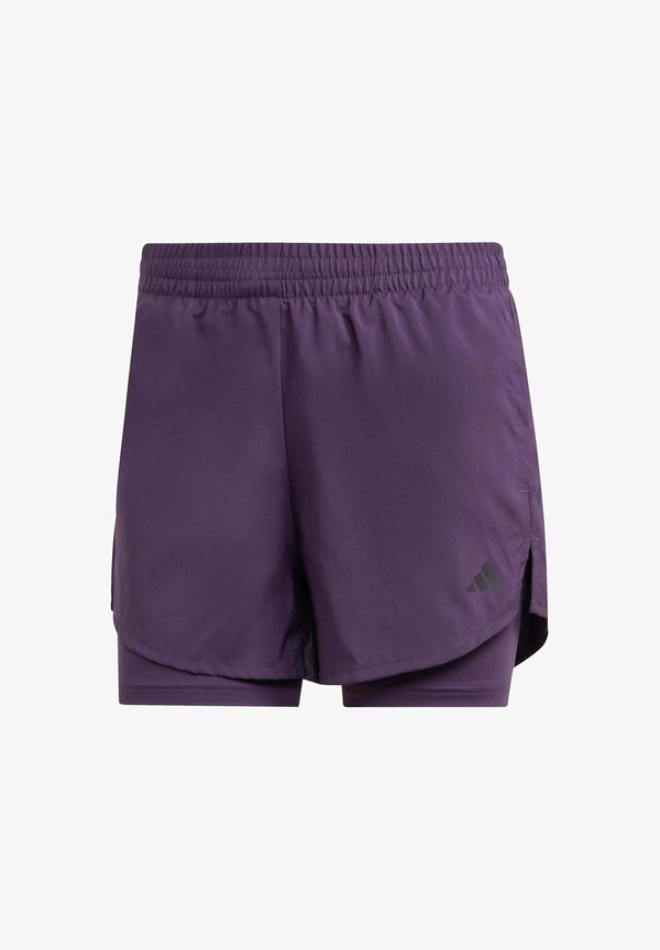 adidas Performance SHORTS MIN 2IN1 SHORT - Sports shorts - aurora plum black