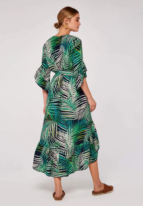 Apricot TROPICAL LEAF RUFFLE