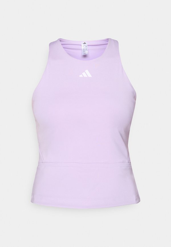 adidas Performance CLIMACOOL Y-TANK MID LENGTH - Top - powder plum