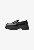 Bershka Slip-ons - black