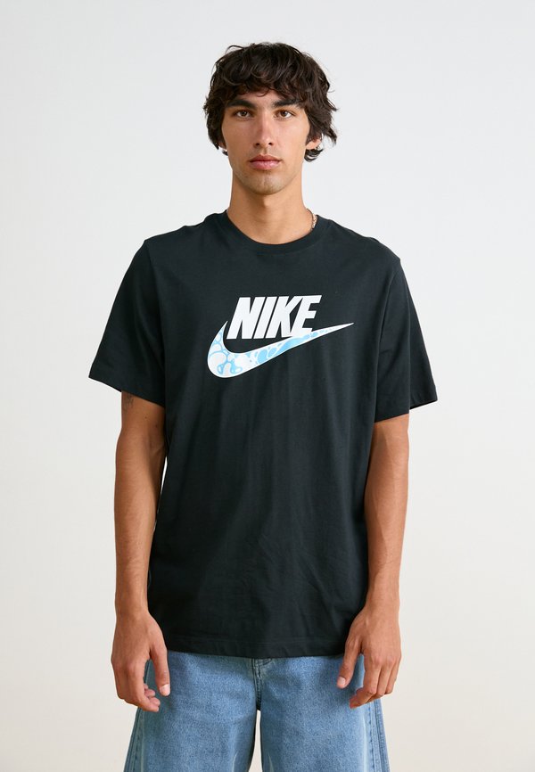 Nike Sportswear TEE FUTURA - Print T-shirt - black