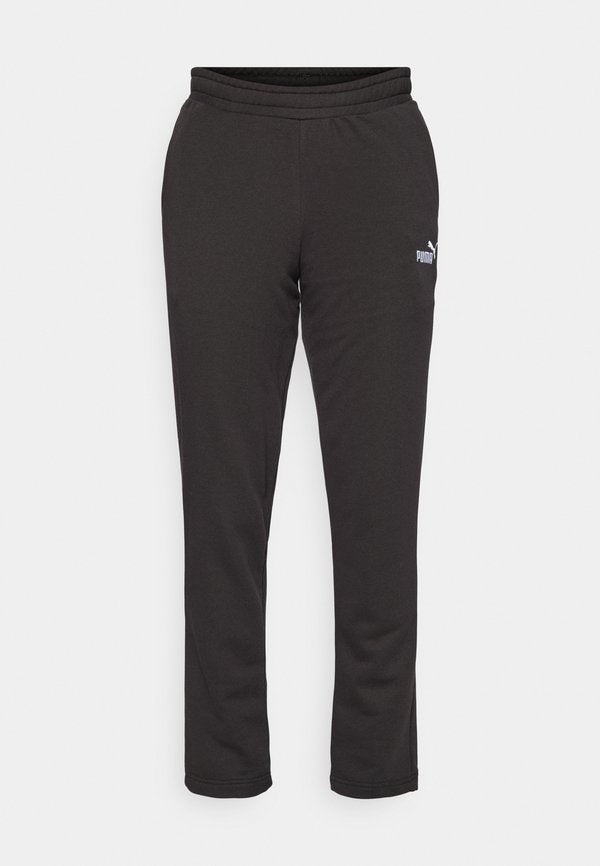 Puma LOGO - Tracksuit bottoms - black