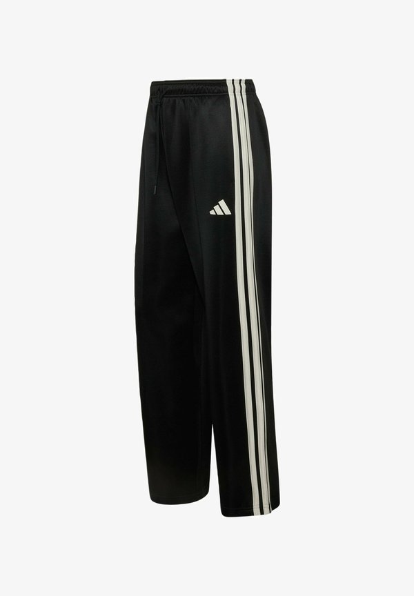 adidas Sportswear ADIDAS SPORTSWEAR STADIUM  LOOSE OPEN HEM PANT - Tracksuit bottoms - black