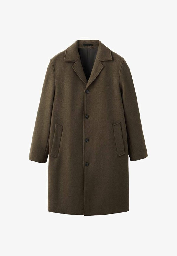 Mango Classic coat - brown