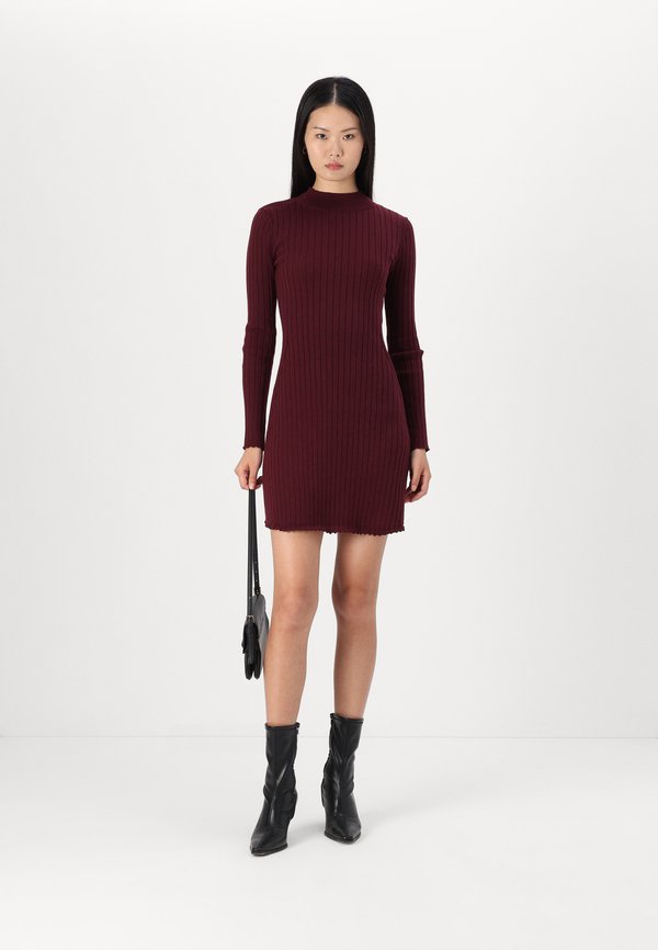 JDY JDYERIKA O NECK SKATER DRESS