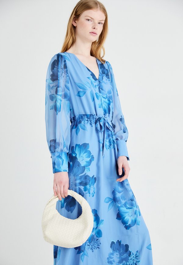 VILA VIMONE VNECK ANKLE DRESS