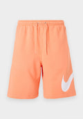 Nike Sportswear M NK CLUB BB SHORT GX - Tracksuit bottoms - orange frost/white