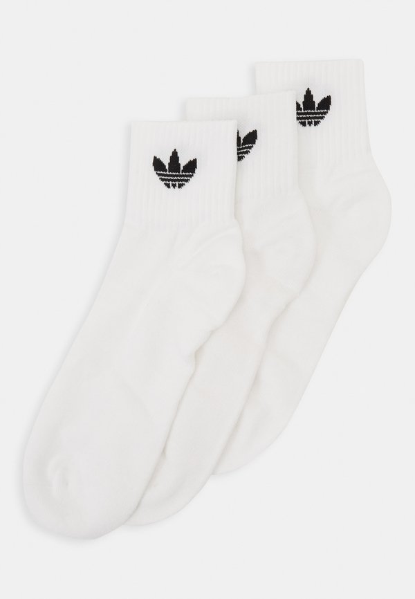 adidas Originals 1/4 3PACK - Socks - white/black