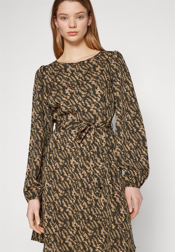 VILA VIJOY BELTED SHORT DRESS