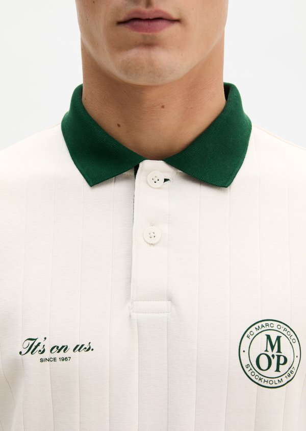 Marc O'Polo MOP CLUB '67 FOOTBALL TRICOT POLO, RIB