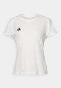 adidas Performance ADIZERO TEE - Sports T-shirt - white
