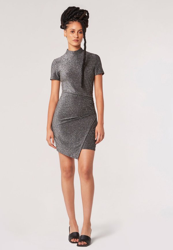 Apricot SPARKLE RUCHED WRAP