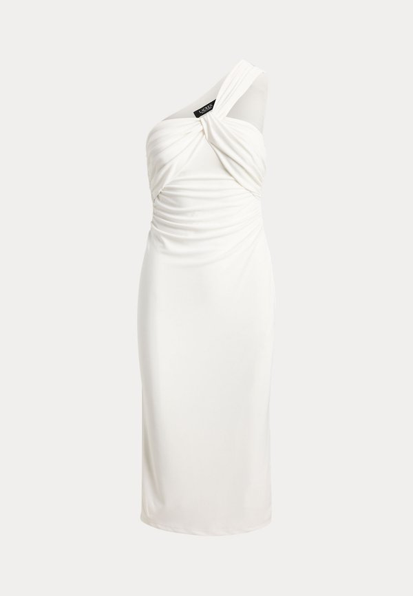 Lauren Ralph Lauren TWIST-FRONT ONE-SHOULDER COCKTAIL DRESS