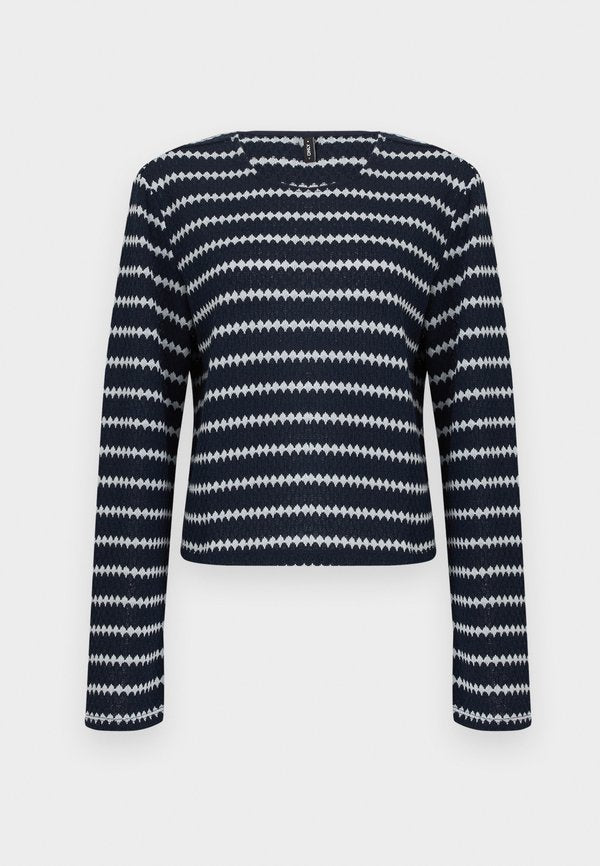 ONLY ONLEVA O NECK STRIPE