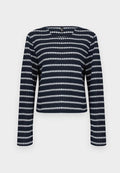 ONLY ONLEVA O NECK STRIPE