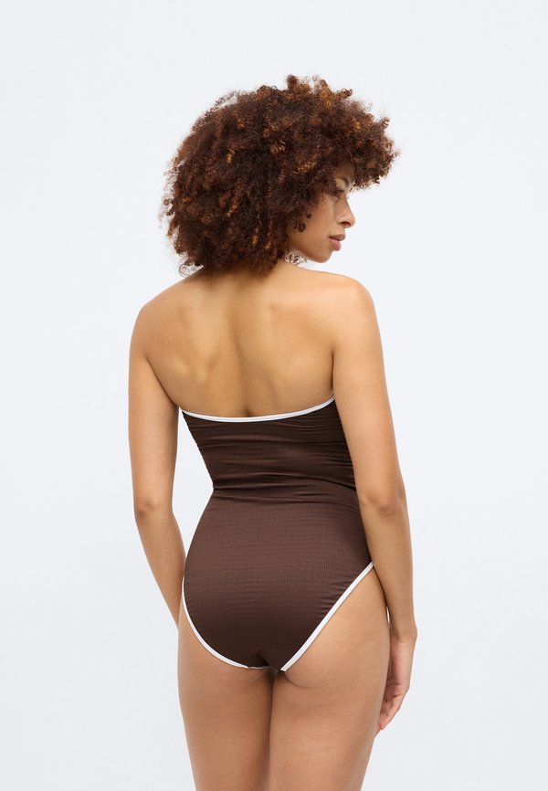 Seafolly BEACH BOUND RING FRONT BANDEAU ONE PIECE