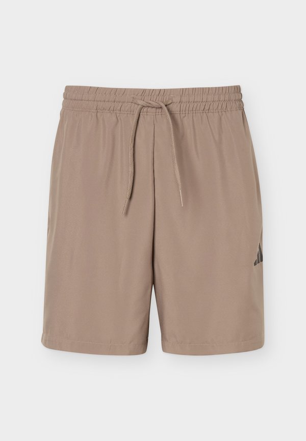 adidas Sportswear ESSENTIALS SMALL LOGO CHELSEA - Sports shorts - khaki six/black
