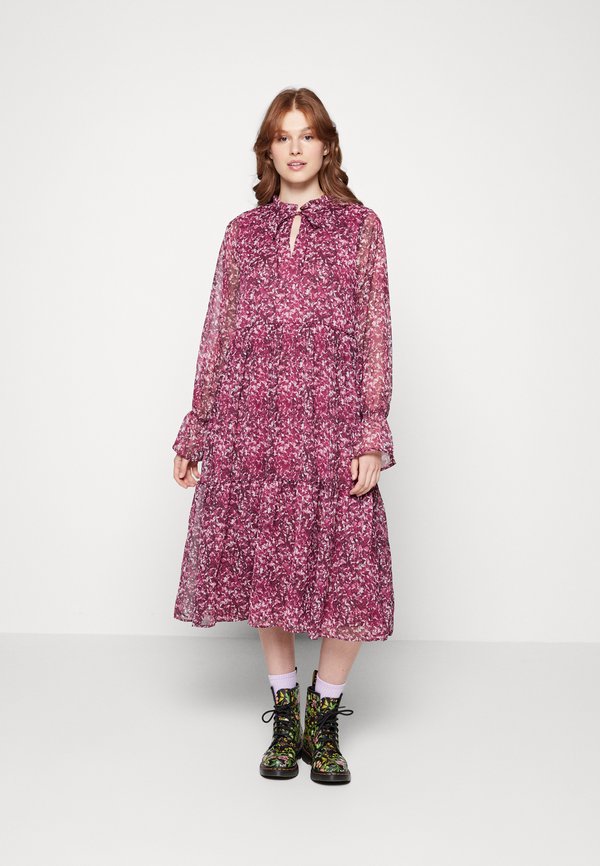 Pieces PCNAVI MIDI DRESS