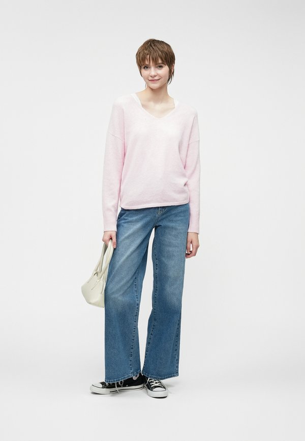 ONLY ONLRICA LIFE L/S V-NECK PULLO KNT NOOS