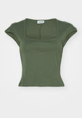 Noisy May NMDORA SQUARE NECK CAPSLEEVE