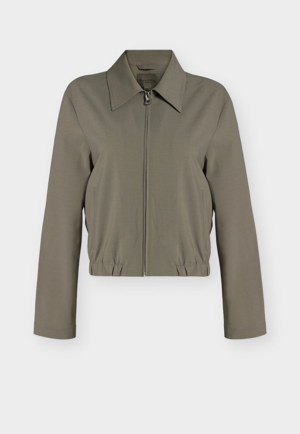 Marc O'Polo MOP X DFB TRAVEL COLLECTION ZIP-UP JACKET HOODED WELT POCKETS