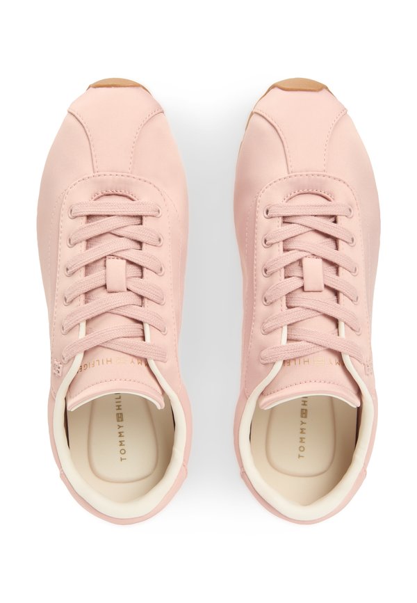 Tommy Hilfiger TH MONOGRAM SATIN TRAINERS