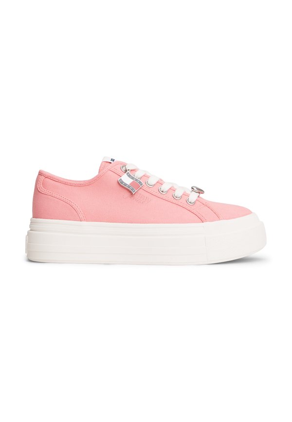 Tommy Jeans CANVAS PLATFORM TRAINERS WITH CHARMS