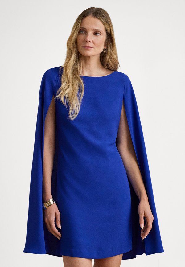 Lauren Ralph Lauren CAPE GEORGETTE COCKTAIL DRESS