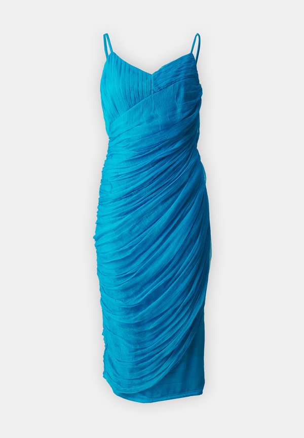 YAURA LAYOMI DRESS IN BLUE
