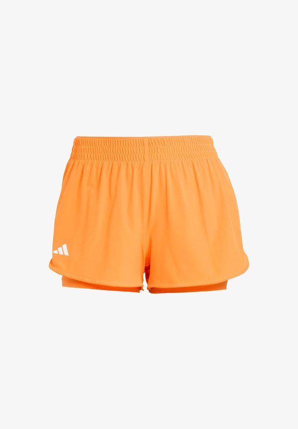 adidas Performance CLIMACOOL 2IN1 MATCH SHORTS - Sports shorts - pure orange