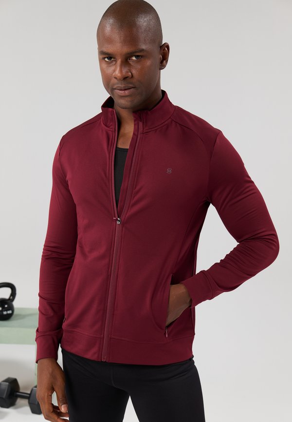 Pier One Sport by Zalando LONG SLEEVE ZIP UP TRAINING JACKET WITH POCKETS