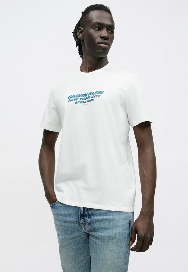 Calvin Klein SS 30S WHSL SP CKNYC GRAPHIC TEE