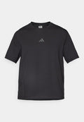 adidas Performance D4T WORKOUT FRENCH TERRY - Basic T-shirt - black