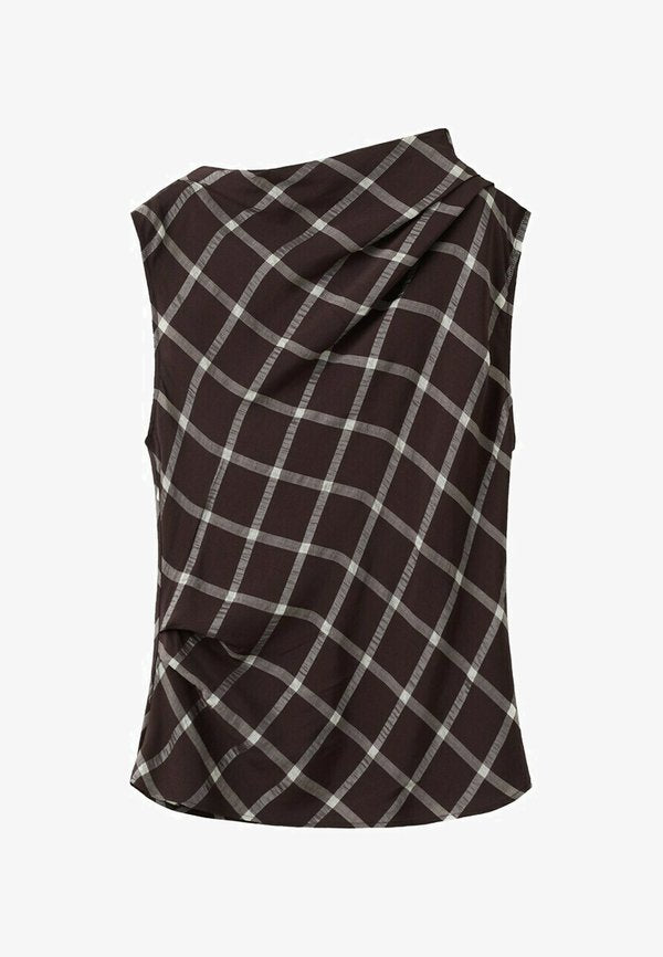 Mango Blouse - bordeaux