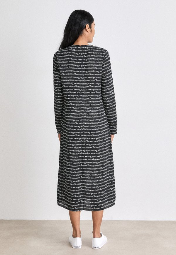 Tommy Jeans HYBRID LOGO MIDI DRESS