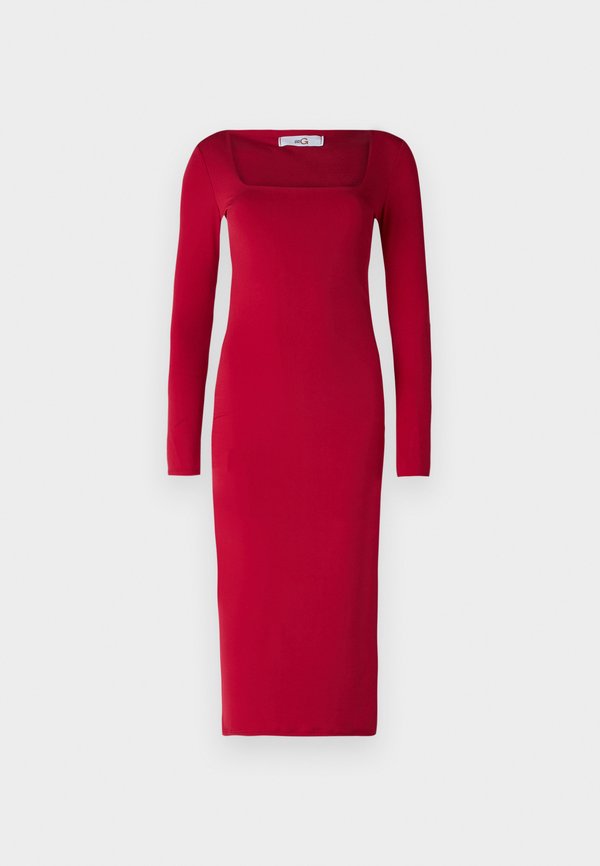 WAL G. SQUARE NECK MIDI