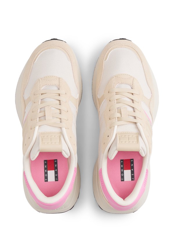 Tommy Jeans SUEDE CLEAT MIXED TEXTURE TRAINERS
